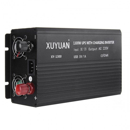 3000W Sine Wave Solar Power Inverter Converter DC 12V to AC 220V UPS Modified LCD Display Off Grid