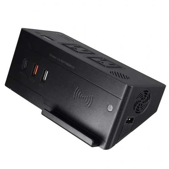 400W Car Power Inverter DC 12V 24V To AC 220V 110V Modifined Sine Wave Converter Type-C USB Wireless Charger QC3.0 Fast Charging Voice Reminder Ozone Sterilization Anion Air Purifier 400W Car Power Inverter DC 12V 24V To AC 220V 110V Modifined Sine Wave Converter Type-C USB Wireless Charger QC3.0 Fast Charging Voice Reminder Ozone Sterilization Anion Air Purifier