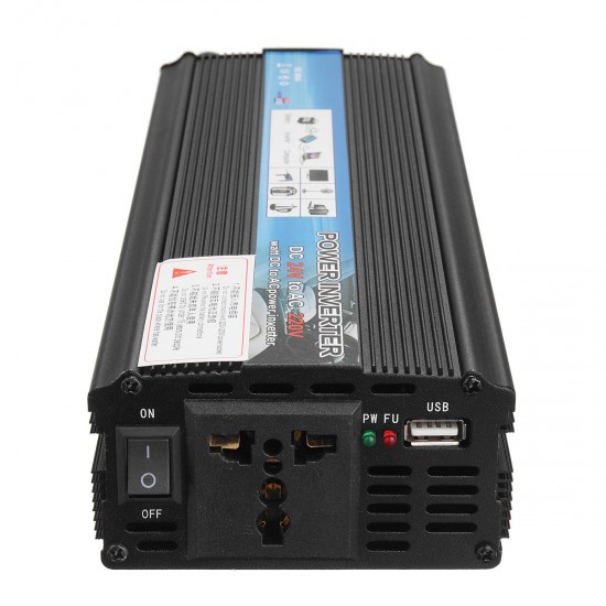 5000W Car Solar Power Converter 12V/24V DC to 110V/220V AC Modified Sine Wave 5000W Car Solar Power Converter 12V/24V DC to 110V/220V AC Modified Sine Wave
