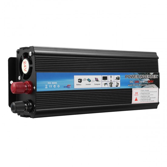 5000W Car Solar Power Converter 12V/24V DC to 110V/220V AC Modified Sine Wave 5000W Car Solar Power Converter 12V/24V DC to 110V/220V AC Modified Sine Wave