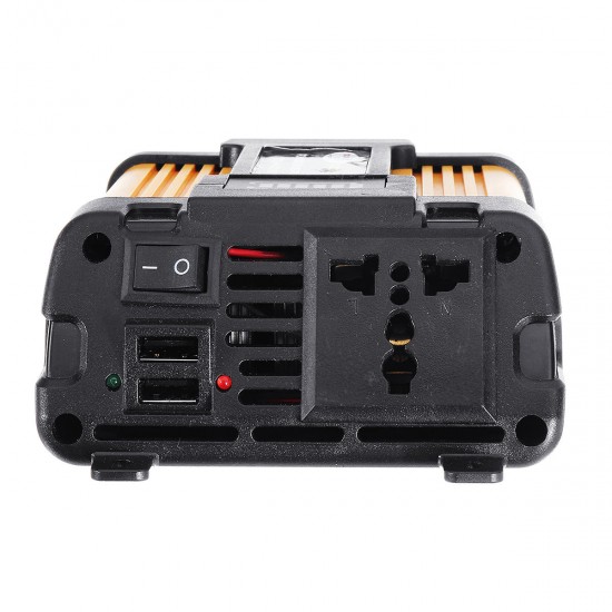 6000W Peak Power Inverter 12V-220V/110V Modified Sine Wave Car Converter with LED Screen Dual USB 8 Safety Protection 6000W Peak Power Inverter 12V-220V/110V Modified Sine Wave Car Converter with LED Screen Dual USB 8 Safety Protection