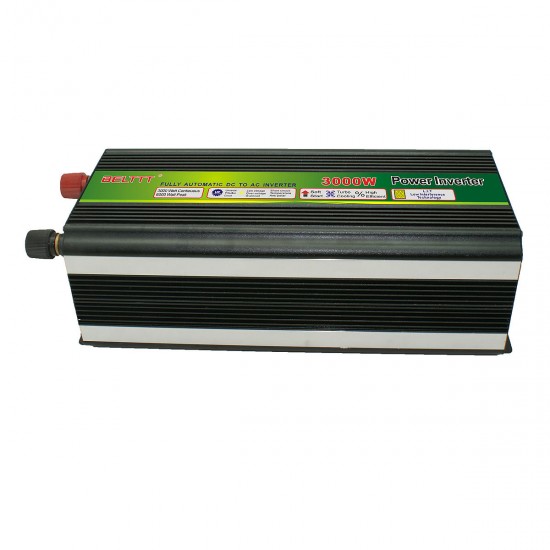 3000W MAX6000W Peak 12V/24V to 220V Modified Sine Wave Power Inverter for Solar/Wind with LCD Display 3000W MAX6000W Peak 12V/24V to 220V Modified Sine Wave Power Inverter for Solar/Wind with LCD Display