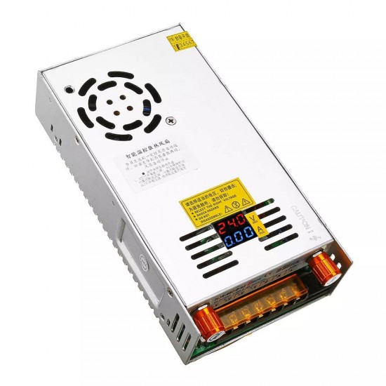 Switching Power Supply Transformer Adjustable AC 110/220V to DC 0-24/36/48V 480W with Dual Digital Display Switching Power Supply Transformer Adjustable AC 110/220V to DC 0-24/36/48V 480W with Dual Digital Display