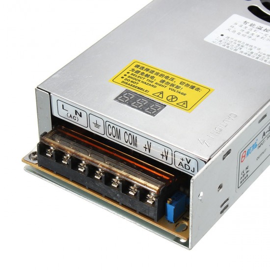 Switching Power Supply Transformer Adjustable AC 220V to DC 0-5V 40A 240W with LCD Display