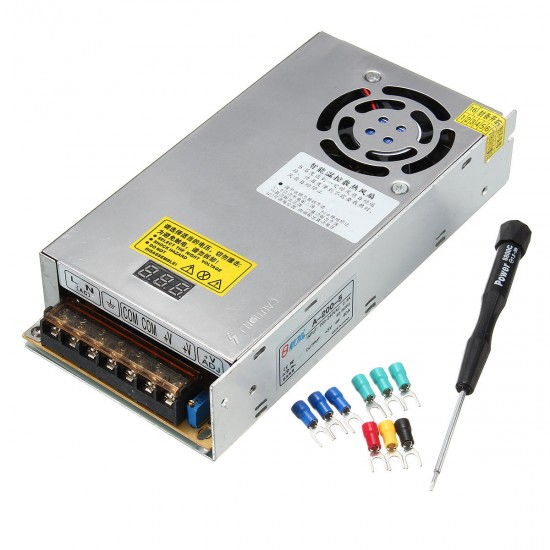 Switching Power Supply Transformer Adjustable AC 220V to DC 0-5V 40A 240W with LCD Display Switching Power Supply Transformer Adjustable AC 220V to DC 0-5V 40A 240W with LCD Display