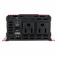 2000W/4000W/6000W Solar Power Inverter DC 12V to AC 110V Car Converter Modified Sine Wave with Digital Display 2000W/4000W/6000W Solar Power Inverter DC 12V to AC 110V Car Converter Modified Sine Wave with Digital Display