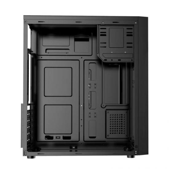 0.45mm Steel Plat mATX ATX Gaming Tempered Computer Case HTPC Case for Household Office