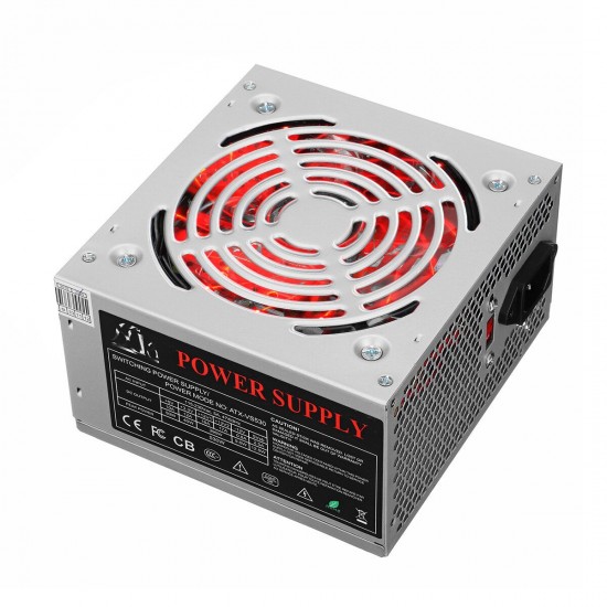 530W PC Power Mute Wear-resisting 12V ATX Computer Case Host Power Supply