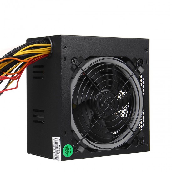 800W ATX 12V PC Computer Desktop Power Supply PCI SATA LED Fan 24pin Gaming