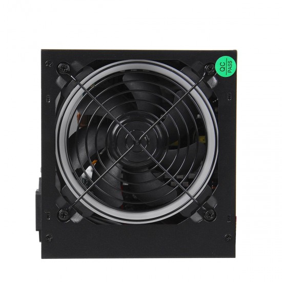 800W PC Power Supply RGB LED 12CM Silent Cooling Fan ATX 12V 24Pin PC Desktop Computer Power Supply PCI SATAfor AMD Intel