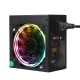 800W PC Power Supply RGB LED 12CM Silent Cooling Fan ATX 12V 24Pin PC Desktop Computer Power Supply PCI SATAfor AMD Intel