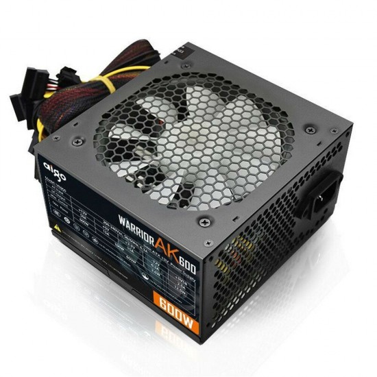 AK600 Max 600W Power Supply Silent Fan ATX 24pin 12V PC Computer SATA Gaming PC Power Supply For Desktop Computer