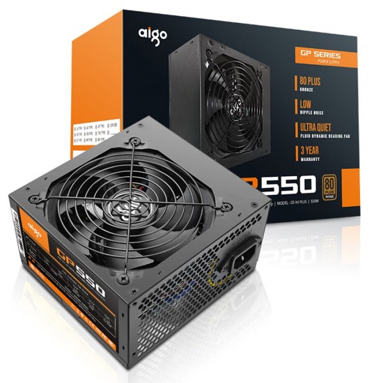 GP550 Desktop Power Supply 750W 80PLUS Bronze Quiet Power 12V ATX Active Power Supply Computer Cooling Fan For Intel AMD PC