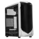 Black Desktop Computer Case Double USB 3.0/2.0 Interface Transparent Side Panel ATX Host Game PC Tower Case