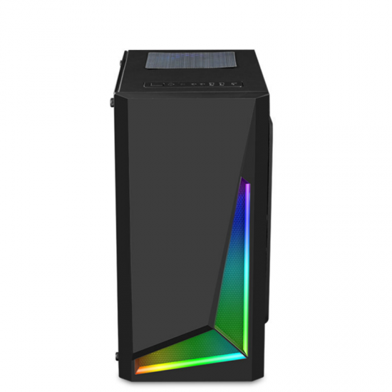 M-ATX MINI-ITX SPCC Computer Case USB3.0 ATX Power Gaming Desktop Computer Case RGB Chassis