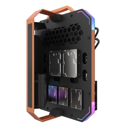 Blade-X Open Frame Luxury Gaming Computer Case ATX/M-ATX/ITX Water Cooling Supported Blade-X Open Frame Luxury Gaming Computer Case ATX/M-ATX/ITX Water Cooling Supported