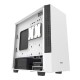 DLV22 Gaming Computer Case ATX/M-ATX/ITX Supported Rightside Door Opening Dust Proof Net White