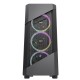 Gaming Computer Case ATX/M-ATX/ITX Support Mesh & Carbon Fiber Pannel Design Side Gaming Computer Case ATX/M-ATX/ITX Support Mesh & Carbon Fiber Pannel Design Side