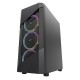 Gaming Computer Case ATX/M-ATX/ITX Support Mesh & Carbon Fiber Pannel Design Side Gaming Computer Case ATX/M-ATX/ITX Support Mesh & Carbon Fiber Pannel Design Side