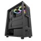 Gaming Computer Case ATX/M-ATX/ITX Support Mesh & Carbon Fiber Pannel Design Side