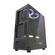 Gaming Computer Case ATX/M-ATX/ITX Support Mesh & Carbon Fiber Pannel Design Side Gaming Computer Case ATX/M-ATX/ITX Support Mesh & Carbon Fiber Pannel Design Side