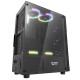 Gaming Computer Case ATX/M-ATX/ITX Support Mesh & Carbon Fiber Pannel Design Side Gaming Computer Case ATX/M-ATX/ITX Support Mesh & Carbon Fiber Pannel Design Side