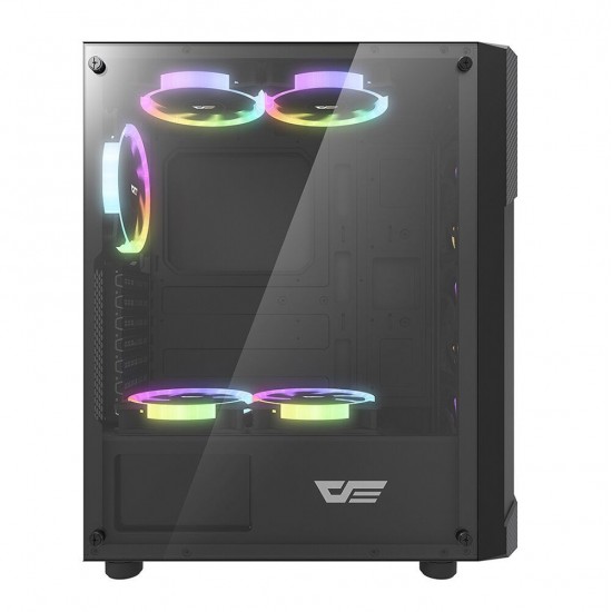 Gaming Computer Case ATX/M-ATX/ITX Support Mesh & Carbon Fiber Pannel Design Side Gaming Computer Case ATX/M-ATX/ITX Support Mesh & Carbon Fiber Pannel Design Side