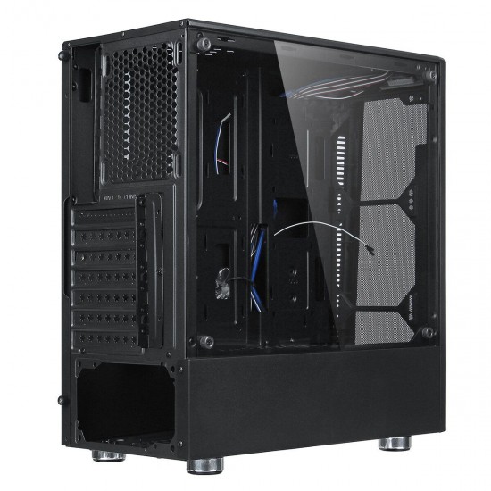 Desktop Computer Case ATX/MATX/ITX Usb3.0 Acrylic Side Permeable Panel Mainframe Case for Gaming Desktop Computer Case ATX/MATX/ITX Usb3.0 Acrylic Side Permeable Panel Mainframe Case for Gaming