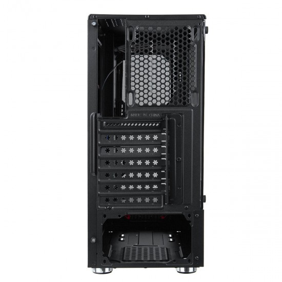 Desktop Computer Case ATX/MATX/ITX Usb3.0 Acrylic Side Permeable Panel Mainframe Case for Gaming