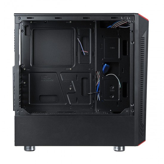 Desktop Computer Case ATX/MATX/ITX Usb3.0 Acrylic Side Permeable Panel Mainframe Case for Gaming