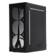 Gaming Case ATX / M-ATX / MINI-ITX PC Computer Case USB2.0 SPCC Transparent Desktop Chassis