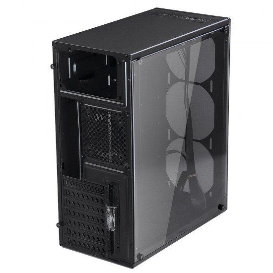 Gaming Case ATX / M-ATX / MINI-ITX PC Computer Case USB2.0 SPCC Transparent Desktop Chassis