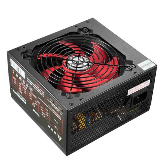 680GTX 600W ATX Computer Power Supply Active PFC with Quiet 120mm Fan for PC Desktop