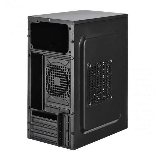 Micro ATX ITX Black USB 2.0 Office Gaming Computer Destop Case PC Cases LED Fan