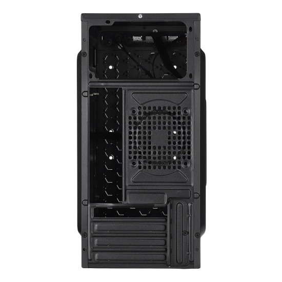 Micro ATX ITX Black USB 2.0 Office Gaming Computer Destop Case PC Cases LED Fan