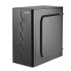 Mini Desktop Computer Case Chassis PC Case USB2.0 Support 3 120mm Fans MATX MITX