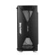 PC Computer Case Side Transparen Acrylic Panel Computer Case Tower Chassis for Gaming ATX/M-ATX/Mini-ITX Support Water Cooling