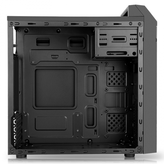Sama the Steel Plate mATX ATX Computer Case Desktop Chassis USB3.0 Gaming Tempered PC Case Support 335mm Graphics Card