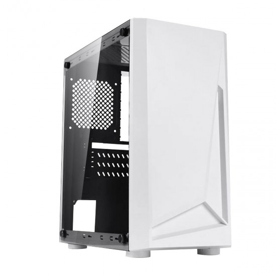 Toughened Glass Side Plate Computer Gaming Case MATX/MITX USB3.0 Support 120mm Water Cooling