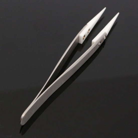 1600°Heat Resistant Ceramic Stainless Steel Tweezers Anti-static Ceramic Tweezers 1600°Heat Resistant Ceramic Stainless Steel Tweezers Anti-static Ceramic Tweezers