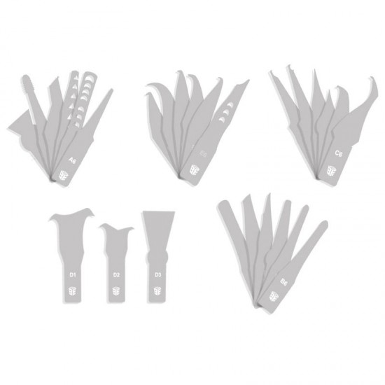 27-piece Blades set For BST-69A CPU Cutter