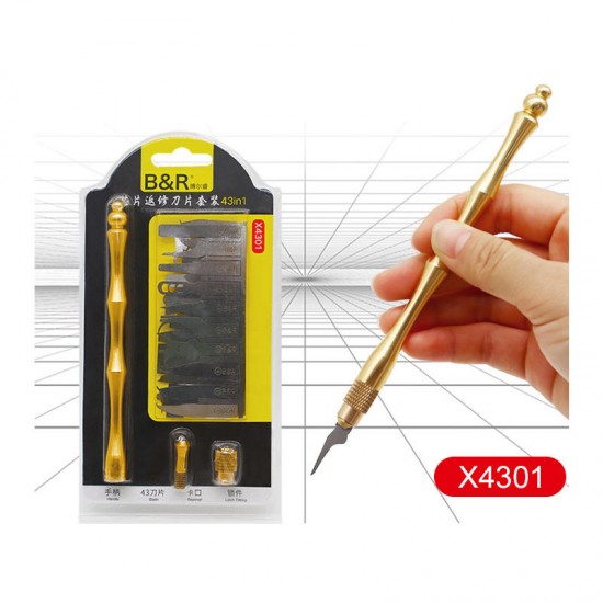43 in 1 CPU NAND Removal Graver Blade Glue Cleaning Pry Phone Repair Tool for iPhone Motherboard Repair A9 A10 A11 43 in 1 CPU NAND Removal Graver Blade Glue Cleaning Pry Phone Repair Tool for iPhone Motherboard Repair A9 A10 A11