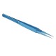 Blue Bend Head Titanium Alloy Tweezers Professional Maintenance Tools 0.15mm Edge Precision Fingerprint Tweezers Apple Main Board Copper Wire Blue Bend Head Titanium Alloy Tweezers Professional Maintenance Tools 0.15mm Edge Precision Fingerprint Tweezers Apple Main Board Copper Wire