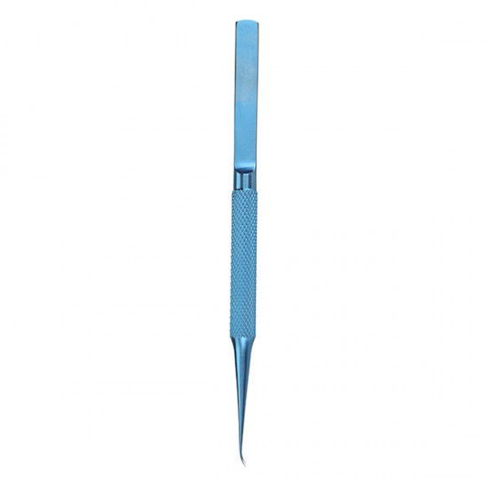 Blue Bend Head Titanium Alloy Tweezers Professional Maintenance Tools 0.15mm Edge Precision Fingerprint Tweezers Apple Main Board Copper Wire Blue Bend Head Titanium Alloy Tweezers Professional Maintenance Tools 0.15mm Edge Precision Fingerprint Tweezers Apple Main Board Copper Wire