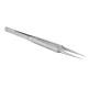 Grey Straight Head Titanium Alloy Tweezers Professional Maintenance Tools 0.15mm Edge Precision Fingerprint Tweezers Apple Main Board Copper Wire Grey Straight Head Titanium Alloy Tweezers Professional Maintenance Tools 0.15mm Edge Precision Fingerprint Tweezers Apple Main Board Copper Wire