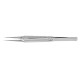 Grey Straight Head Titanium Alloy Tweezers Professional Maintenance Tools 0.15mm Edge Precision Fingerprint Tweezers Apple Main Board Copper Wire