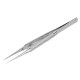 Grey Straight Head Titanium Alloy Tweezers Professional Maintenance Tools 0.15mm Edge Precision Fingerprint Tweezers Apple Main Board Copper Wire