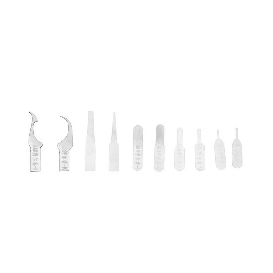 IC Chip CPU Blade Motherboard PCB Thin Blade Glue Remover for iPhone Mobile Phone IC Repair Tool IC Chip CPU Blade Motherboard PCB Thin Blade Glue Remover for iPhone Mobile Phone IC Repair Tool
