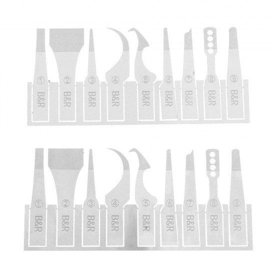 IC Chip CPU Blade Motherboard PCB Thin Blade Glue Remover for iPhone Mobile Phone IC Repair Tool IC Chip CPU Blade Motherboard PCB Thin Blade Glue Remover for iPhone Mobile Phone IC Repair Tool