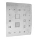 IC Repair BGA Rework Reballing Stencil Template Tool for Samsung Series IC Repair BGA Rework Reballing Stencil Template Tool for Samsung Series